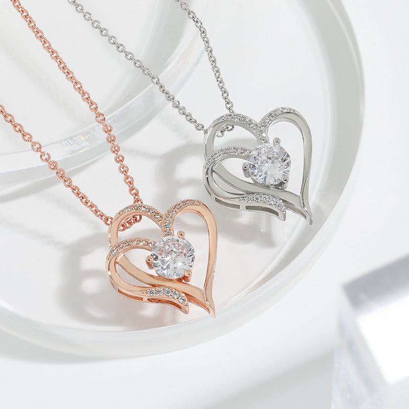 Diamanten Love Hart Ketting