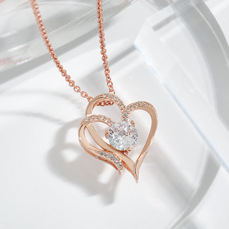 Diamanten Love Hart Ketting